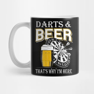 Darts and Beer Mug